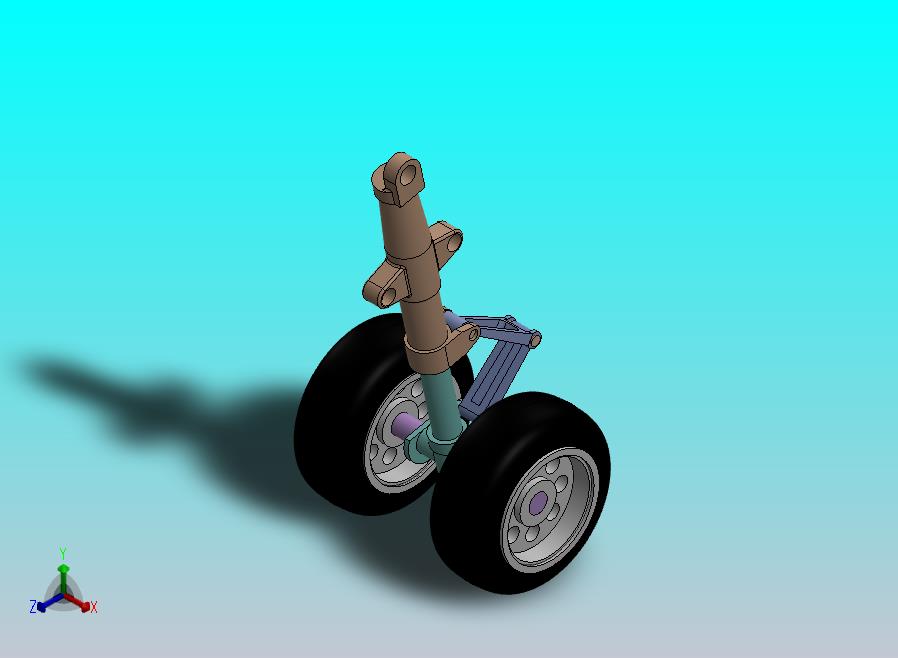 飞机机头起落架