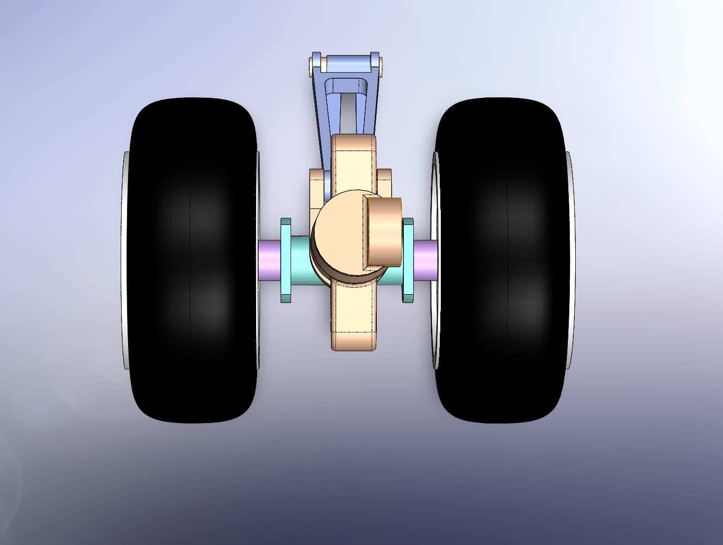 飞机机头起落架