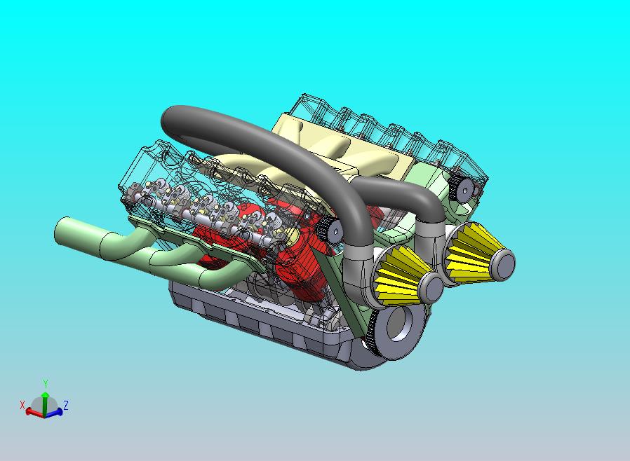 5L 不适用 V6 发动机总成