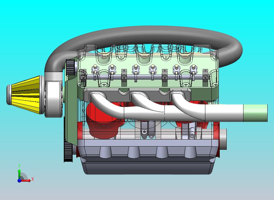 5L 不适用 V6 发动机总成