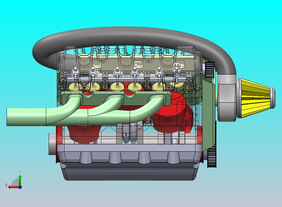 5L 不适用 V6 发动机总成