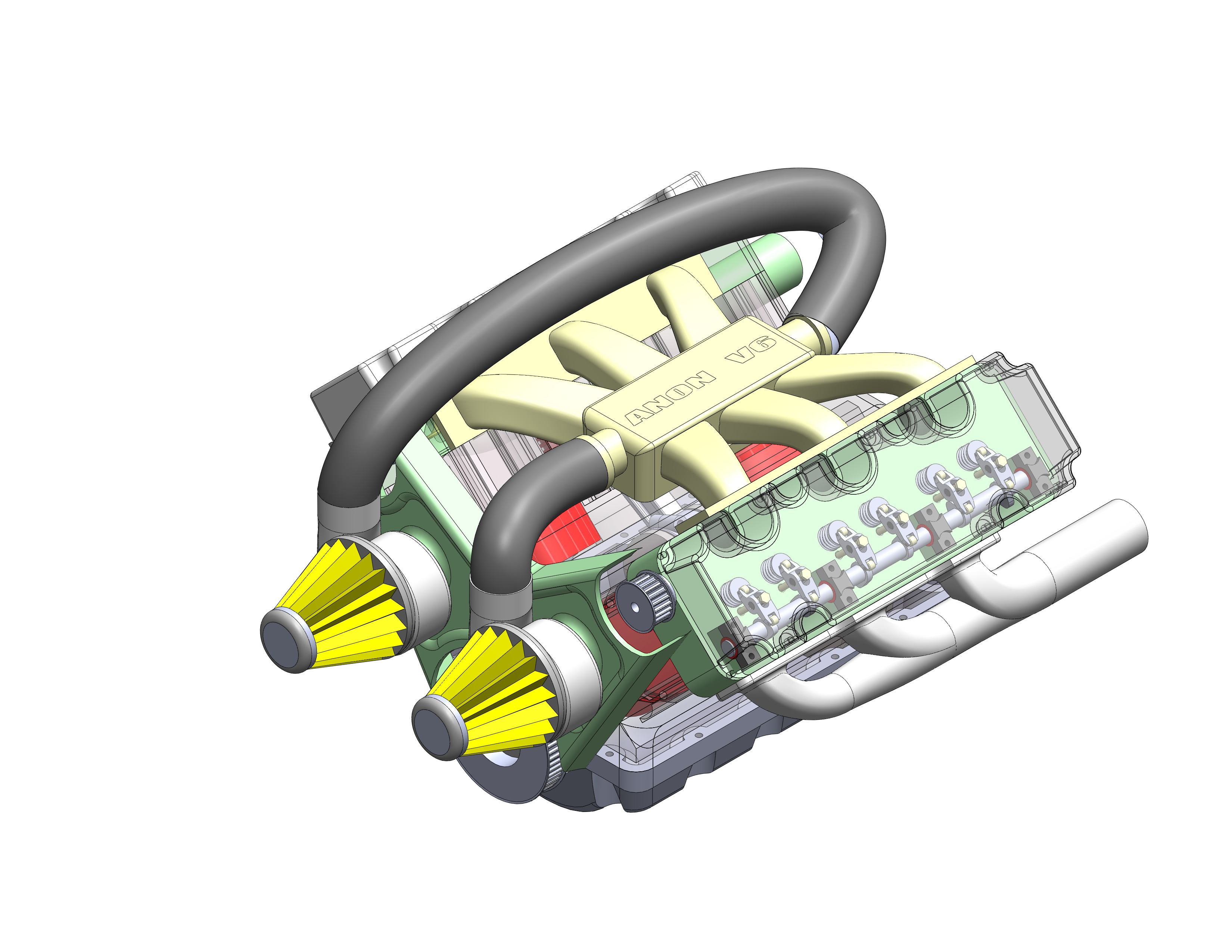 5L 不适用 V6 发动机总成