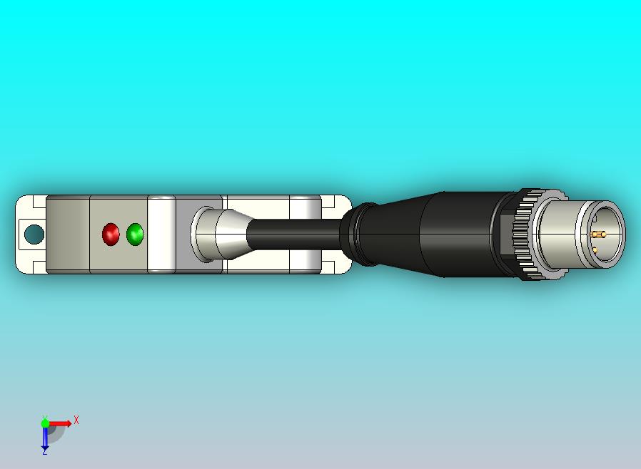 航空插头转换接头（25芯转5芯）