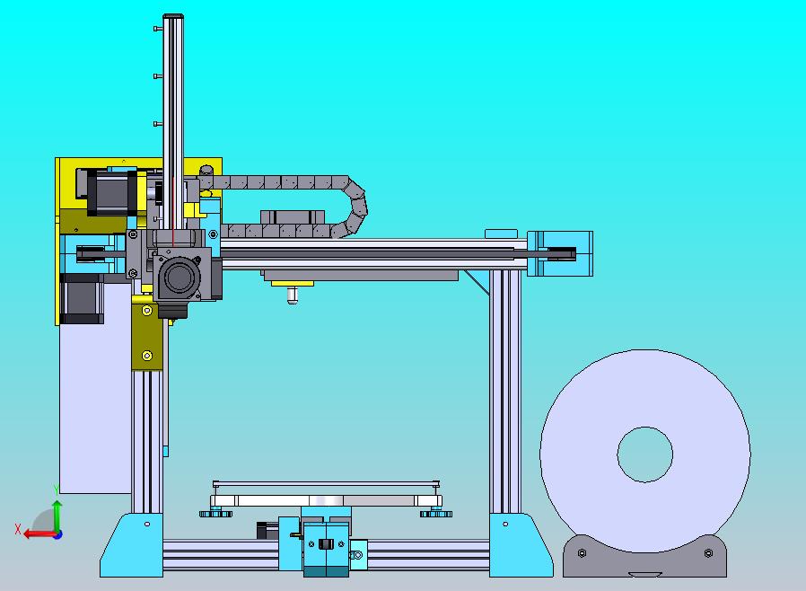 混合式3D打印机