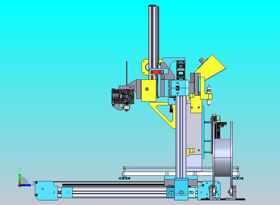 混合式3D打印机