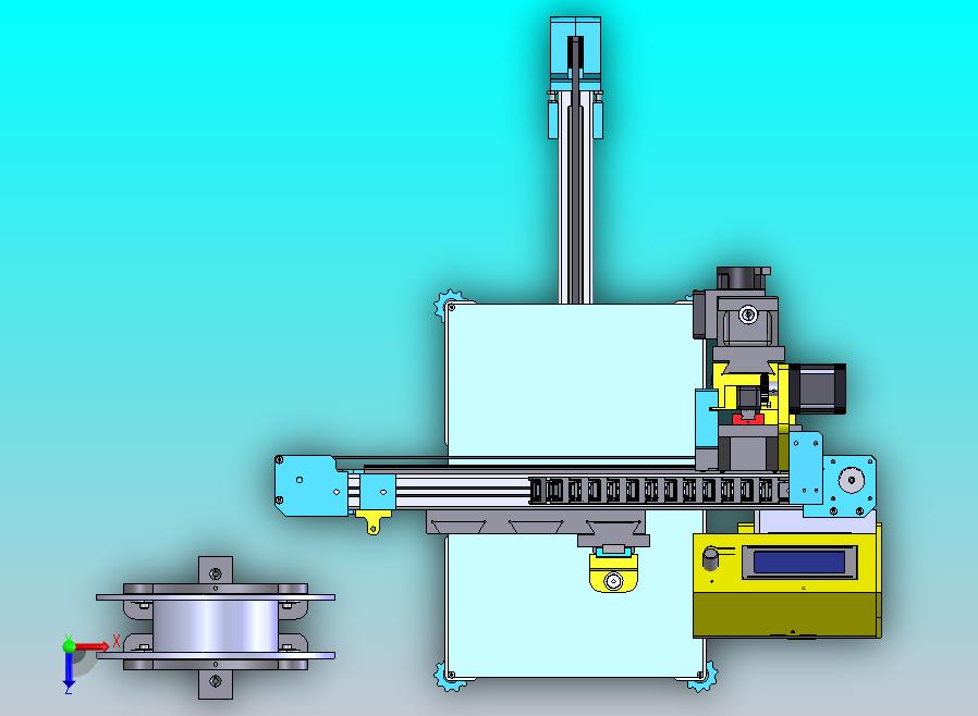 混合式3D打印机
