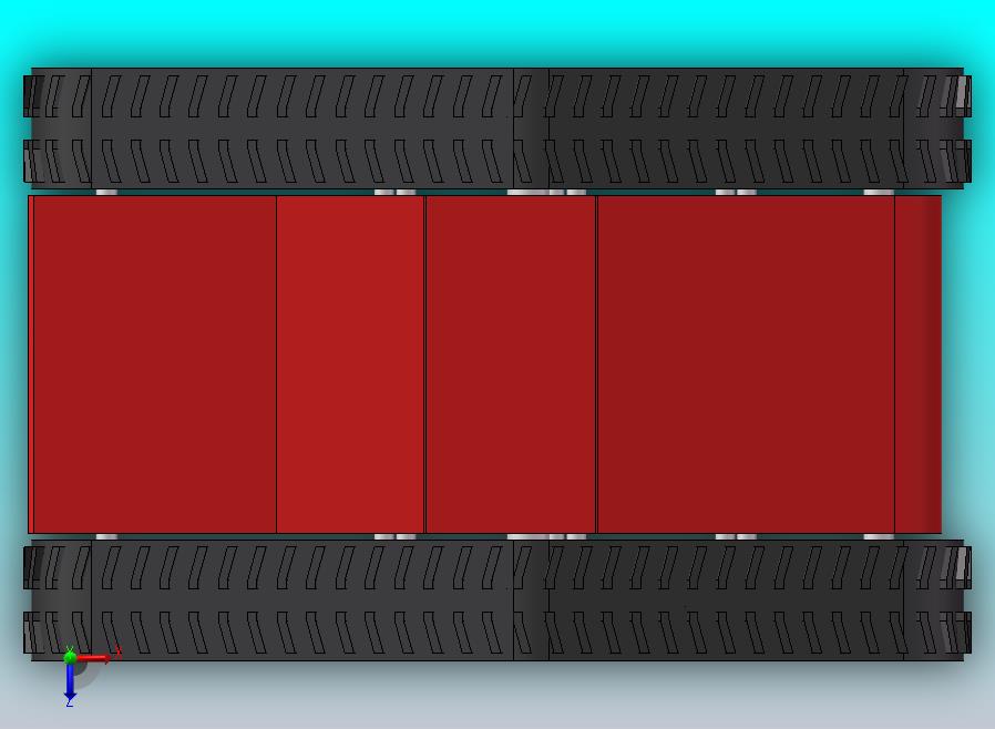 履带车三维模型