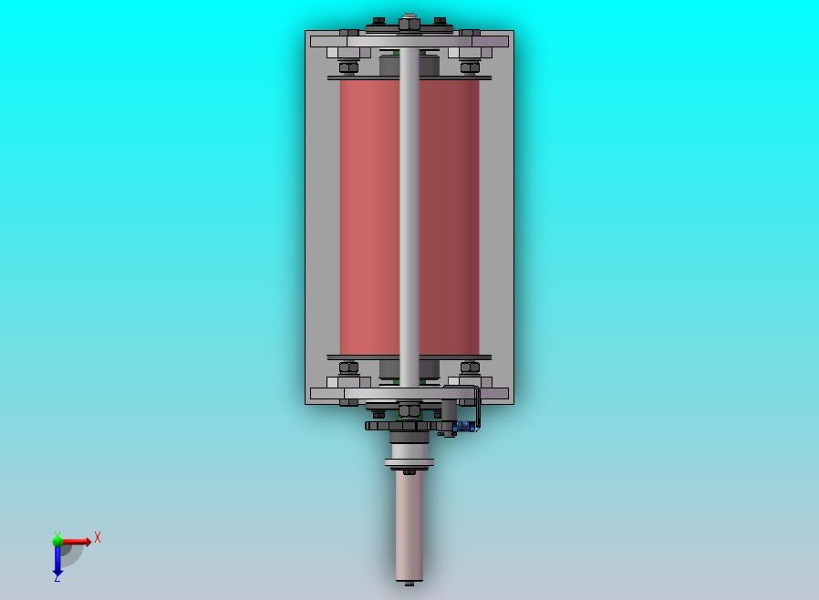 手摇线缆绷紧装置