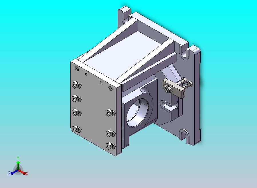 零件夹具设计带CAD
