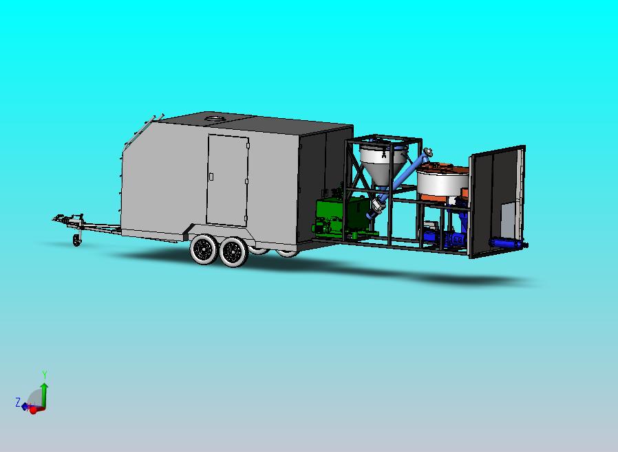 混凝土搅拌设施设计