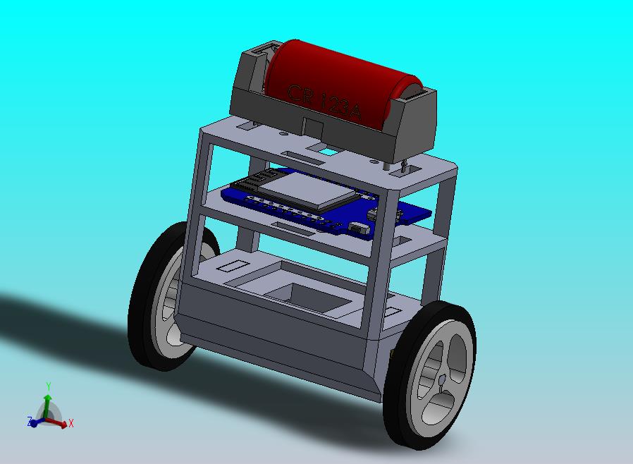 微型平衡机器人