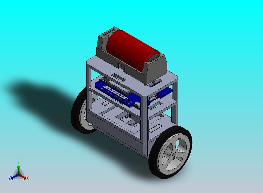 微型平衡机器人