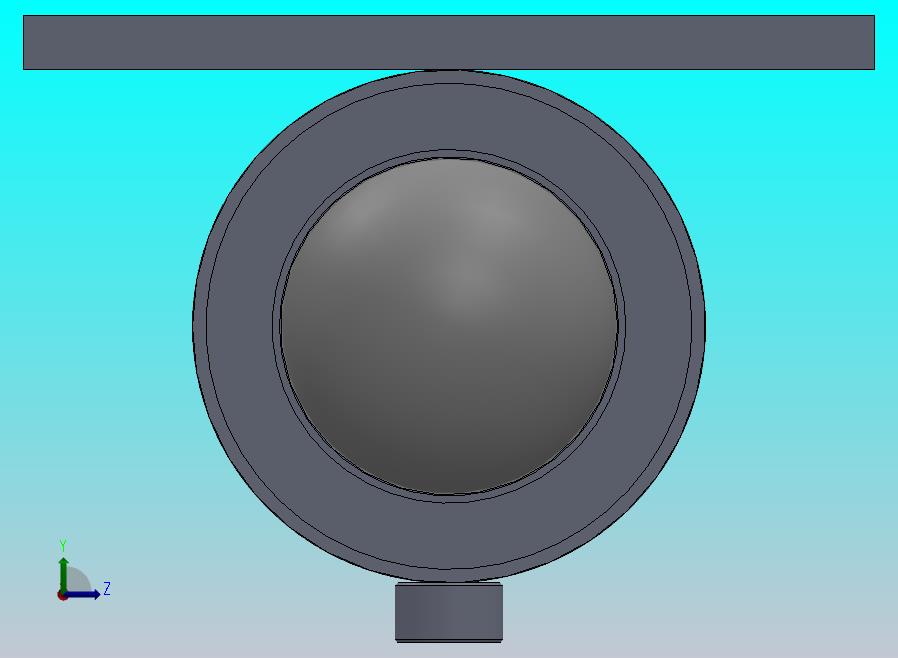 焊接式液压缸（面板安装）165x125x352毫米