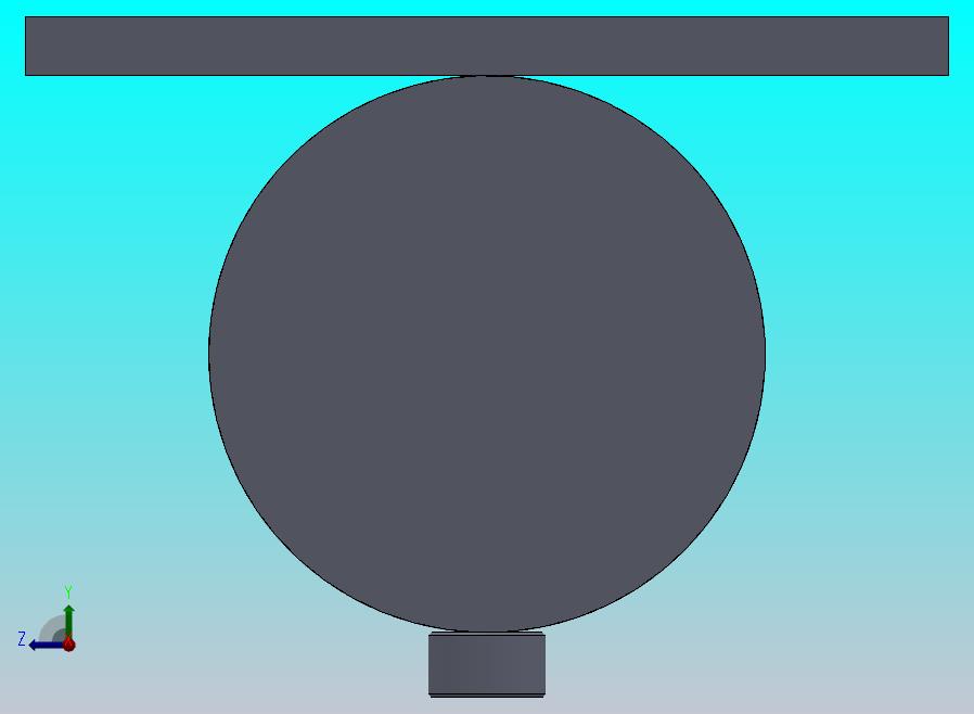 焊接式液压缸（面板安装）165x125x352毫米