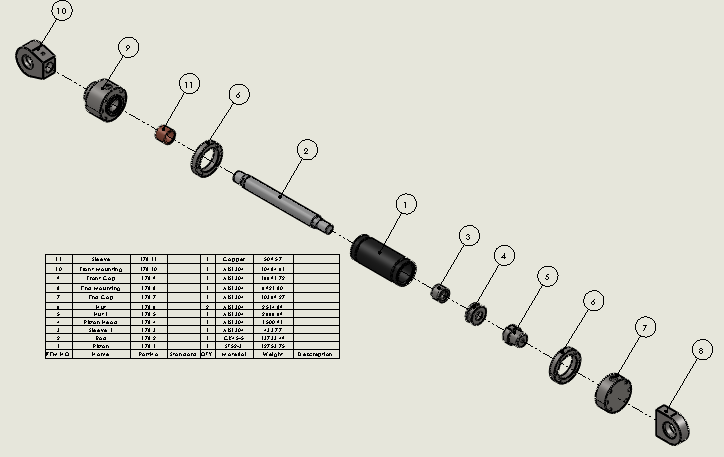 铣床用液压缸（带缓冲）100x63x200毫米