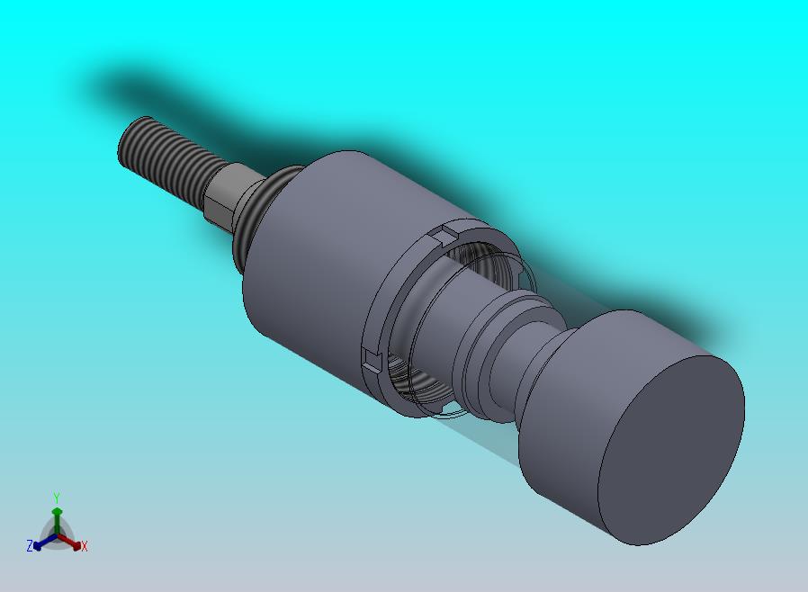螺纹型液压缸 50x25x34.8 mm