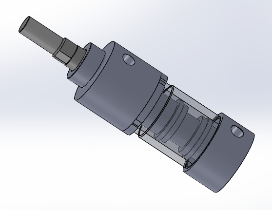 螺纹型液压缸 50x25x34.8 mm