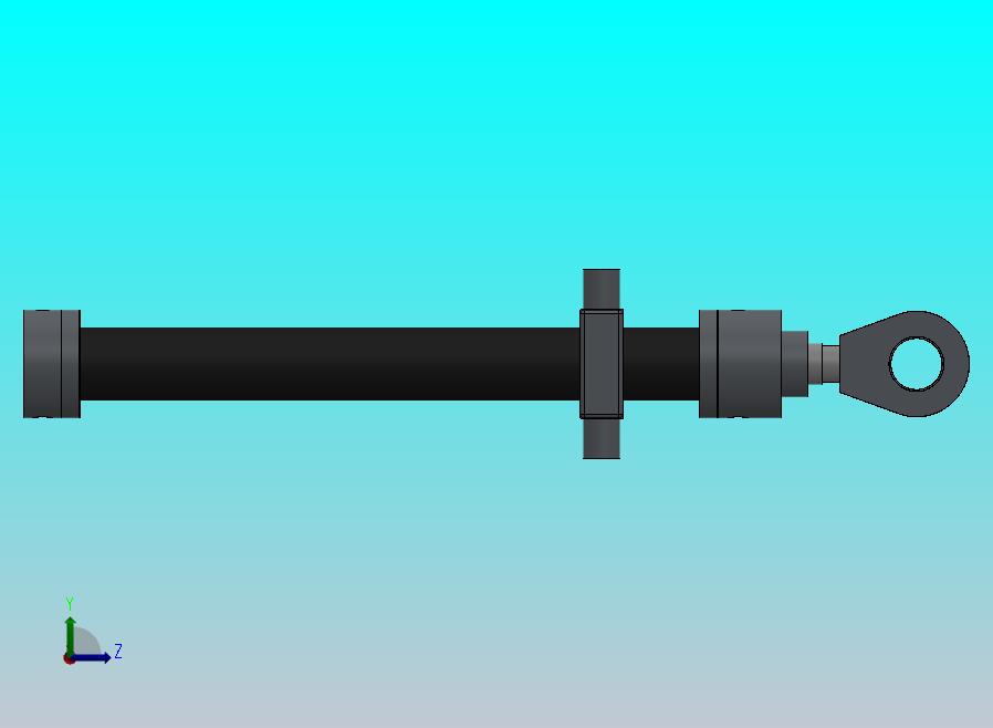 磨机式液压缸（带缓冲）80x56x800mm