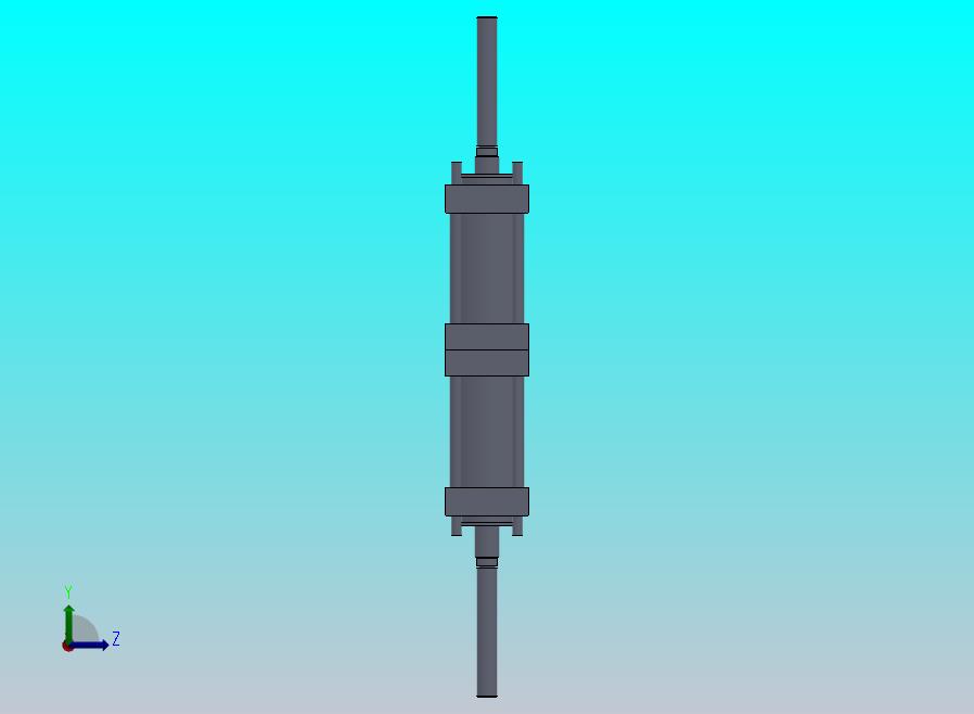 拉杆气动缸（双腔双杆）32x12x10毫米