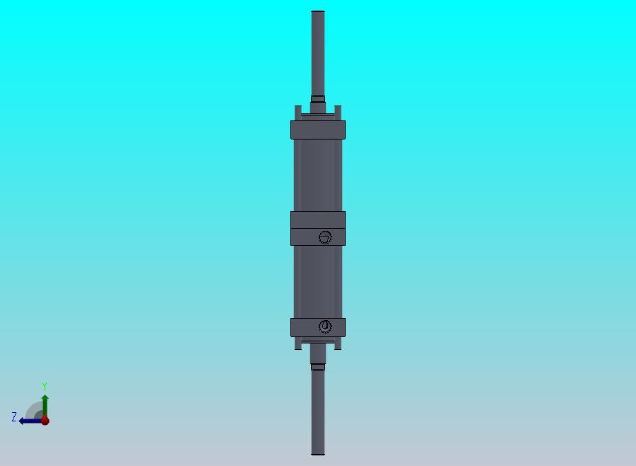 拉杆气动缸（双腔双杆）32x12x10毫米