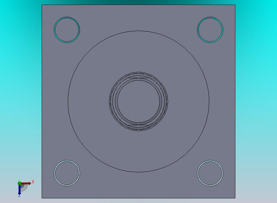 拉杆气动缸（双腔双杆）32x12x10毫米