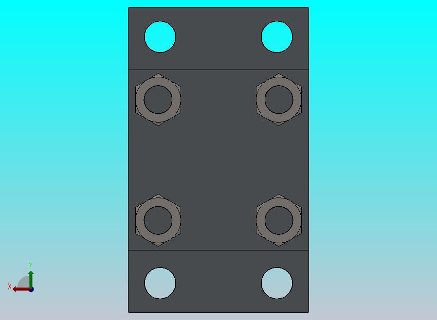 横拉杆液压缸（缓冲 - 前法兰）40x16x55.2毫米 (1)