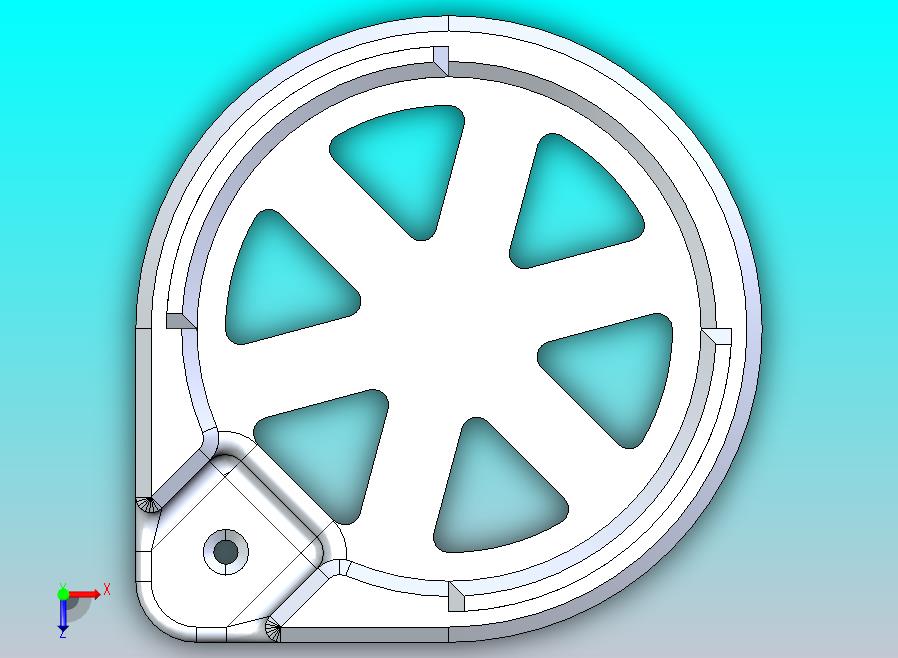 58毫米无底滤杯架