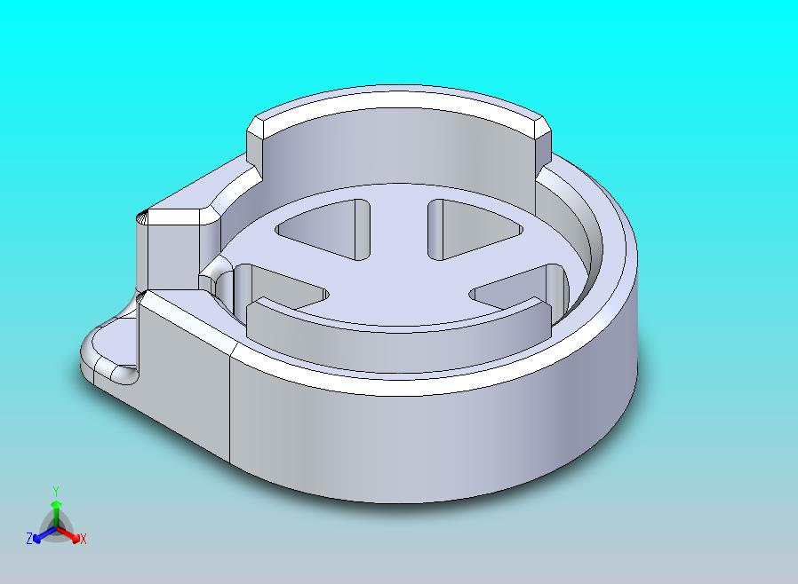 58毫米无底滤杯架