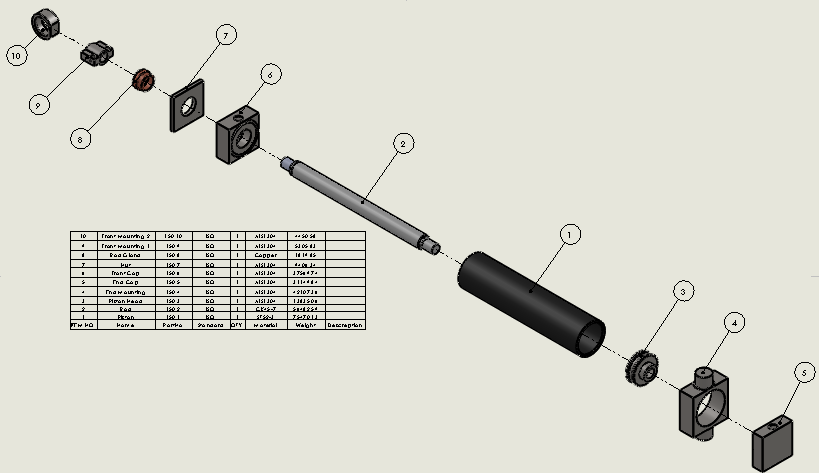 横拉杆液压缸（耳轴安装式）200x90x883毫米