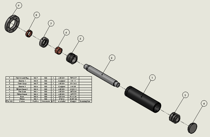 焊接式液压缸（带前安装法兰）120x75x300毫米