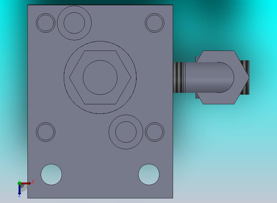 横拉杆气动缸 30x10x20 mm