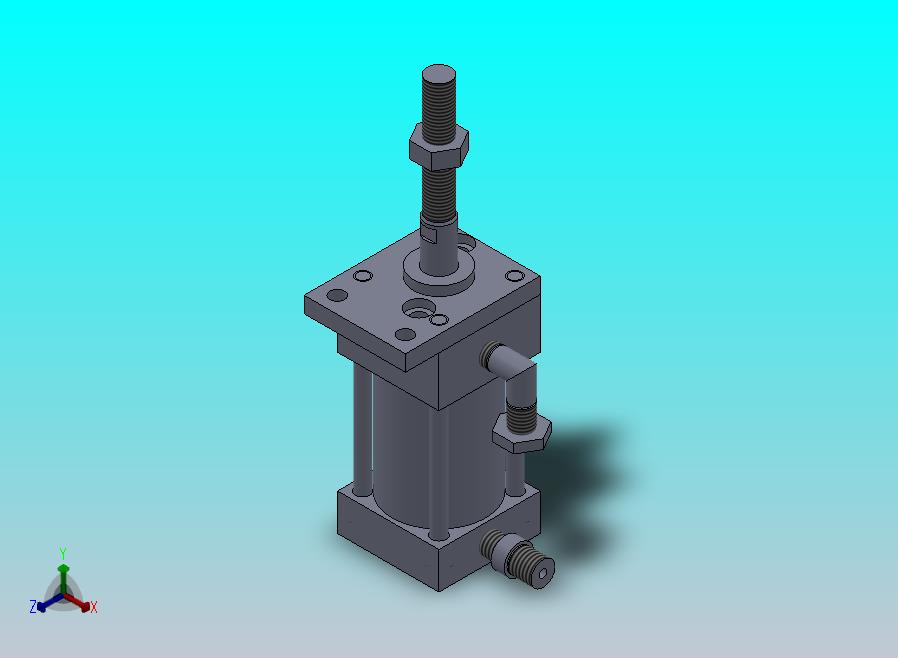 横拉杆气动缸 30x10x20 mm