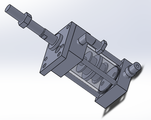 横拉杆气动缸 30x10x20 mm