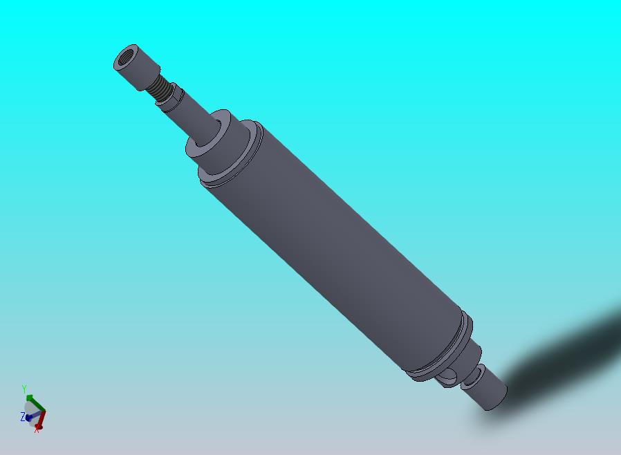 焊接式液压缸（带特殊前后安装端）50x25x200毫米