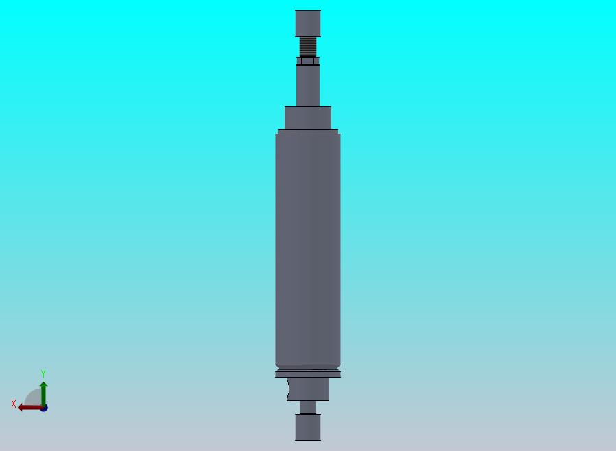 焊接式液压缸（带特殊前后安装端）50x25x200毫米