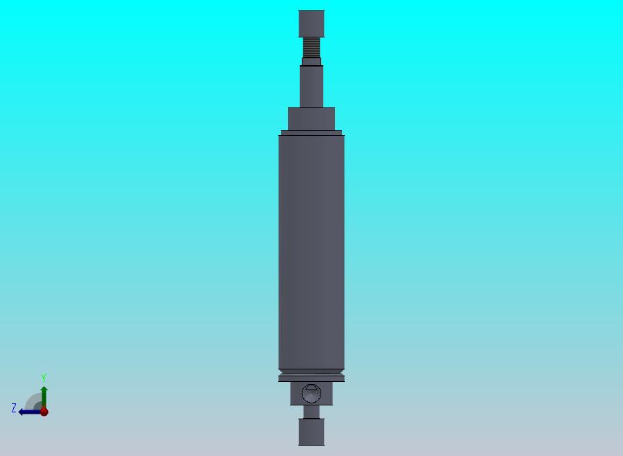 焊接式液压缸（带特殊前后安装端）50x25x200毫米