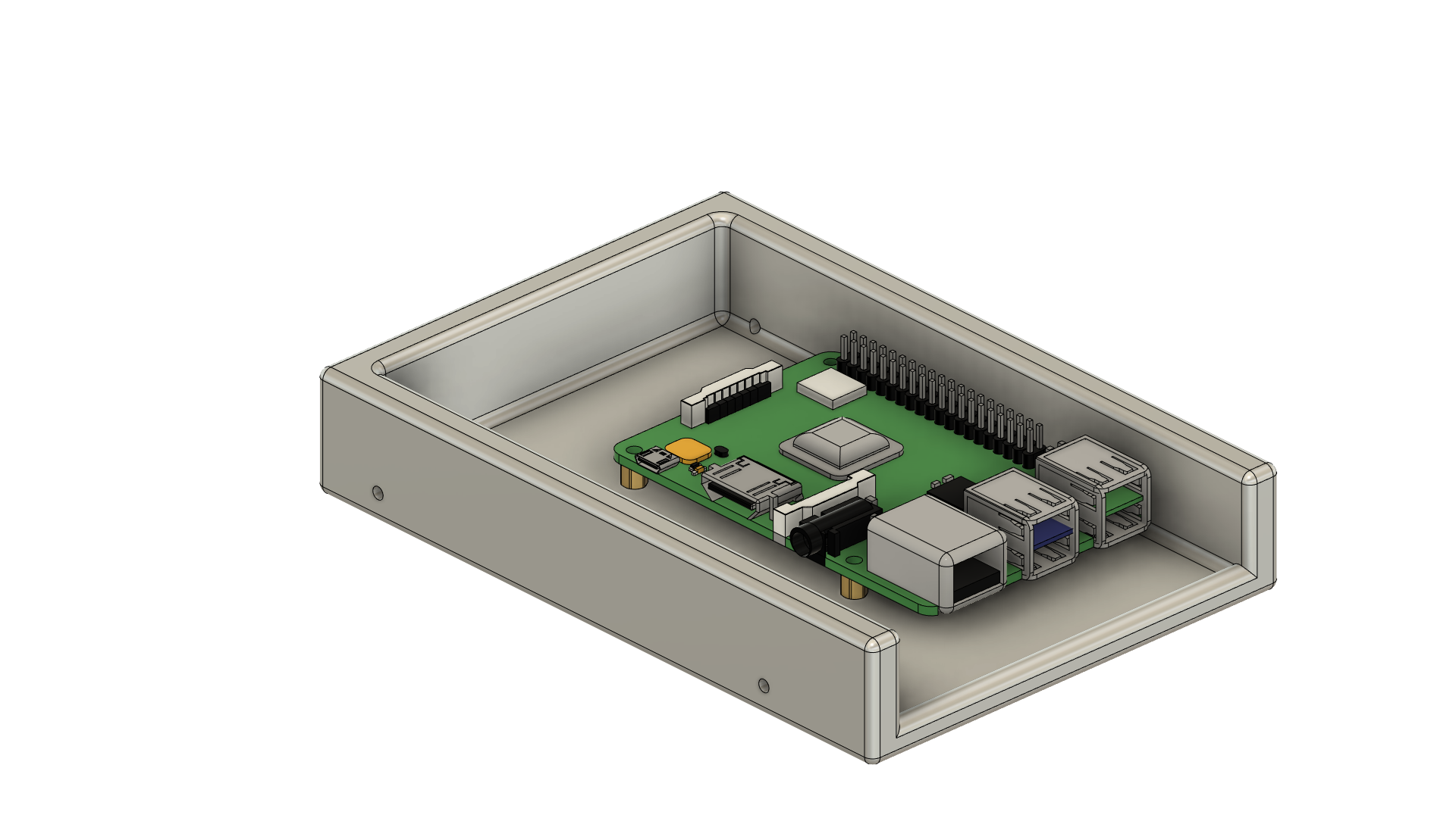 树莓派硬盘安装托盘