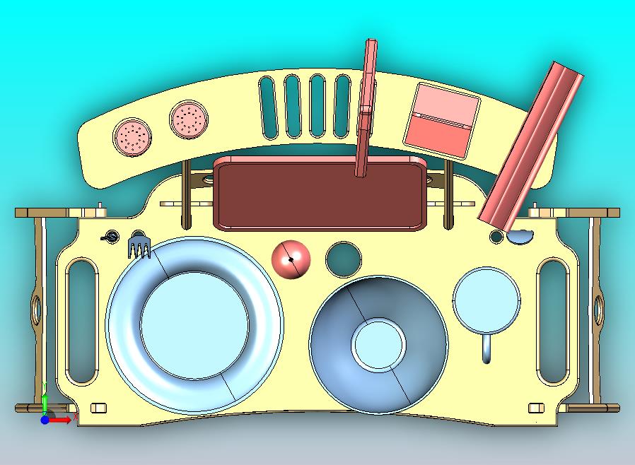 无事故早餐折叠架