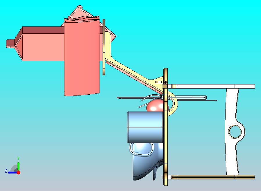 无事故早餐折叠架