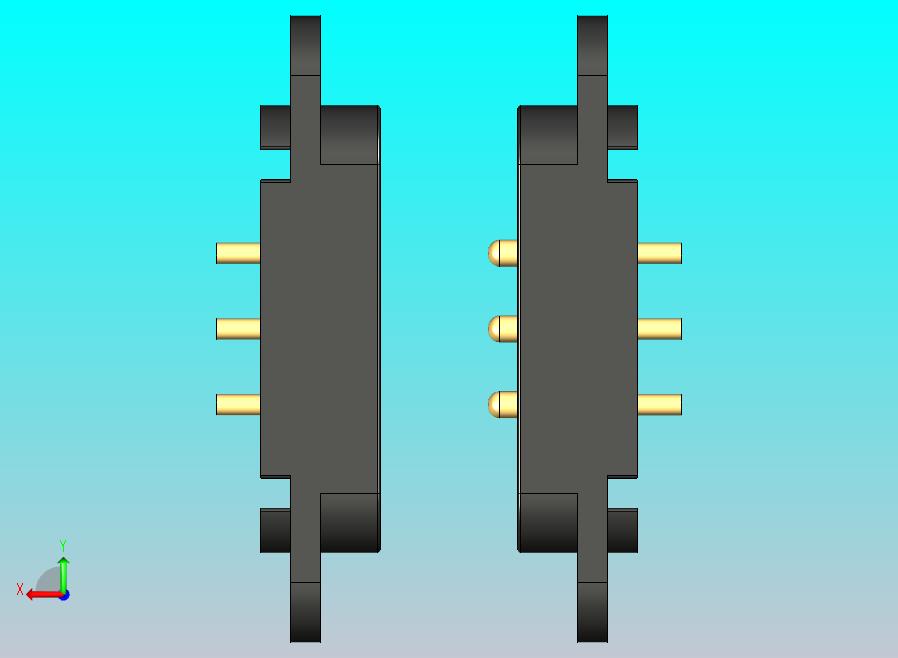 Pogo Pin 3pin（弹簧针3针）