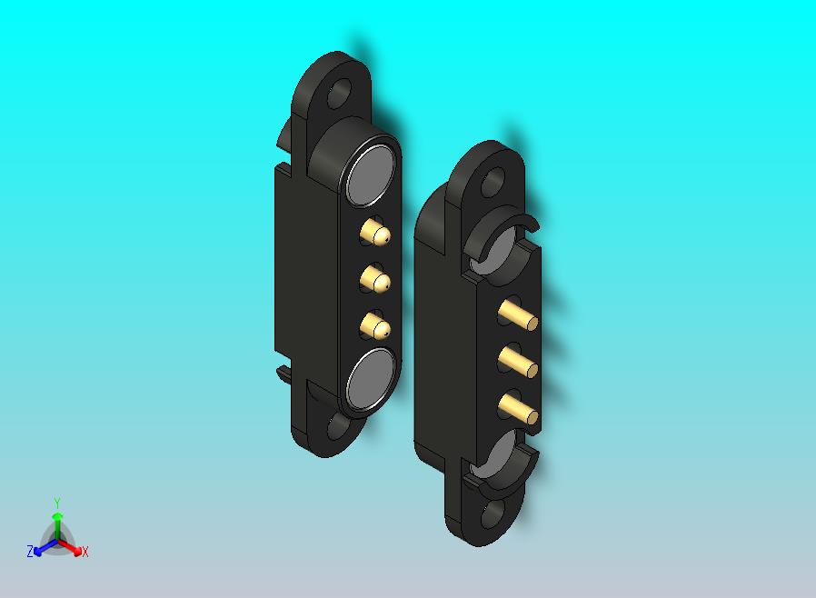 Pogo Pin 3pin（弹簧针3针）