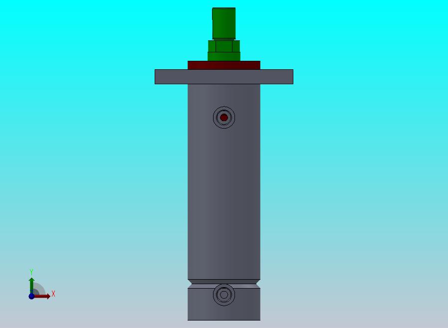 焊接式液压缸（前安装）80x45x150毫米