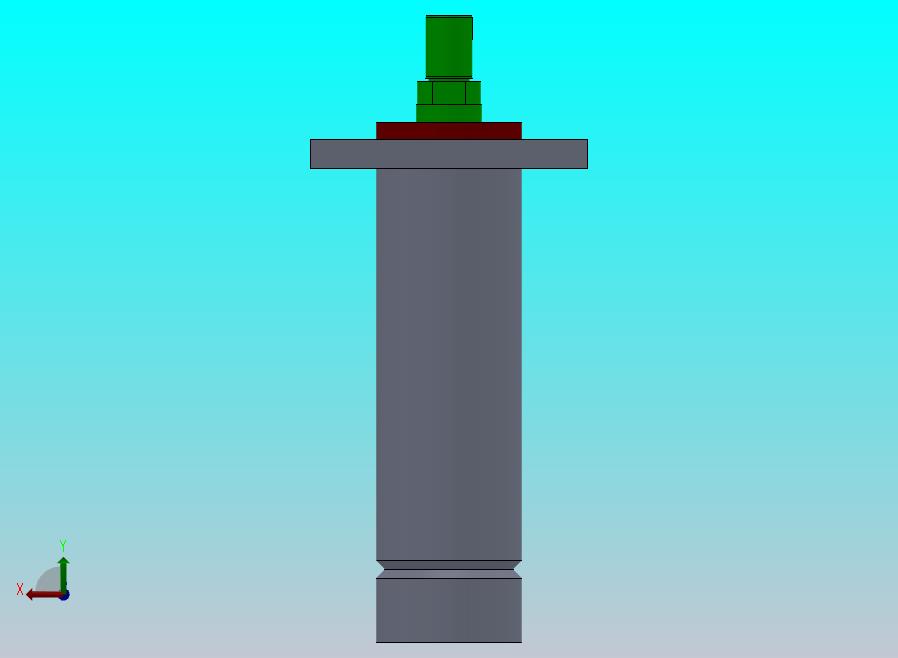 焊接式液压缸（前安装）80x45x150毫米