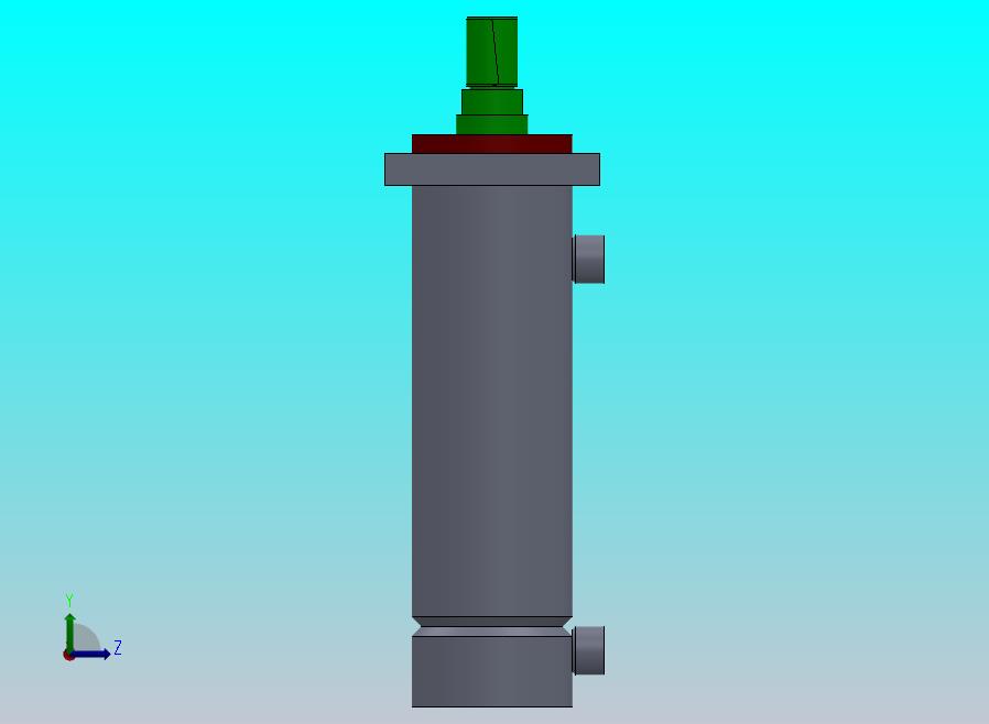 焊接式液压缸（前安装）80x45x150毫米