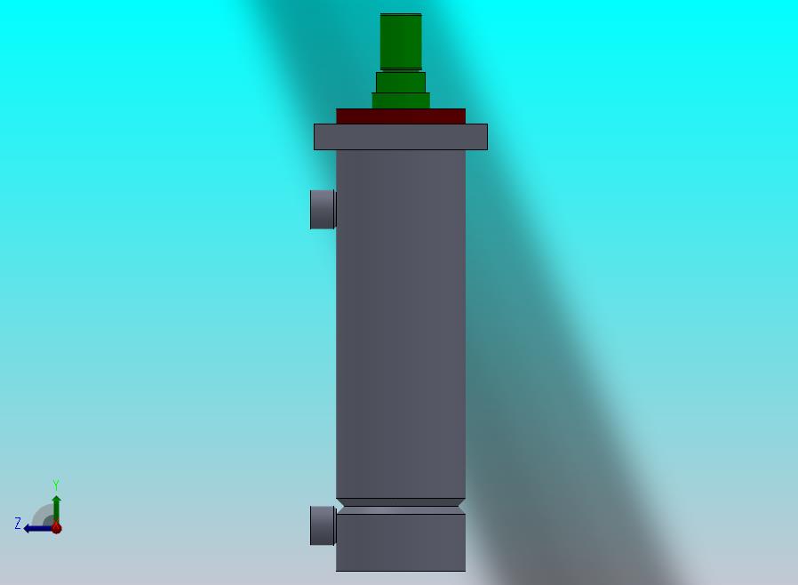 焊接式液压缸（前安装）80x45x150毫米