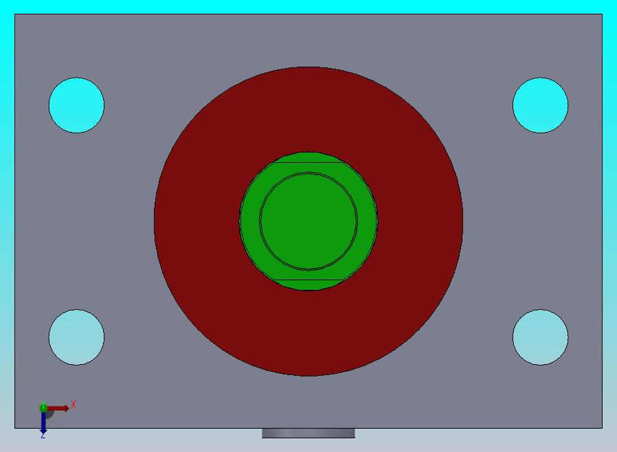 焊接式液压缸（前安装）80x45x150毫米