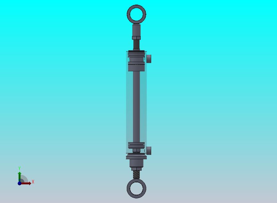 焊接式液压缸 60x25x260 mm