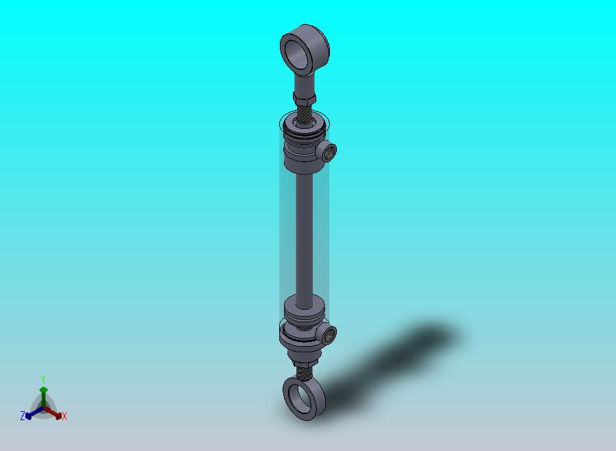 焊接式液压缸 60x25x260 mm