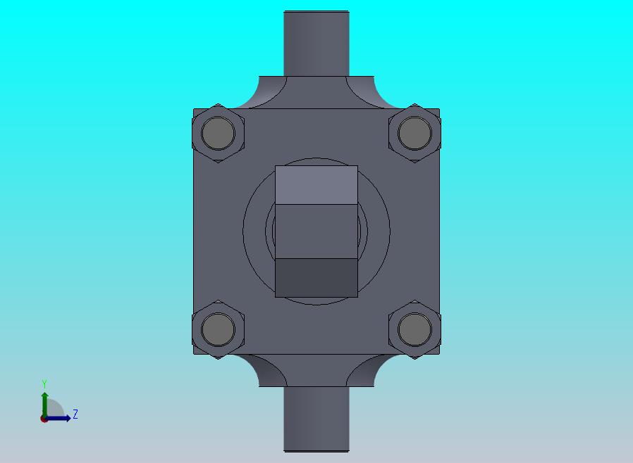 横拉杆液压缸（缓冲-耳轴安装）152.4x63.5x149.5毫米
