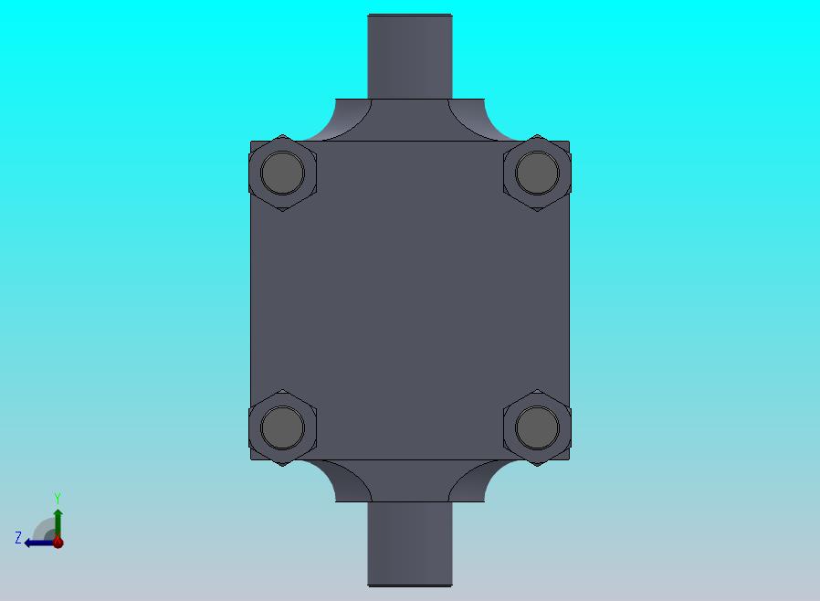 横拉杆液压缸（缓冲-耳轴安装）152.4x63.5x149.5毫米